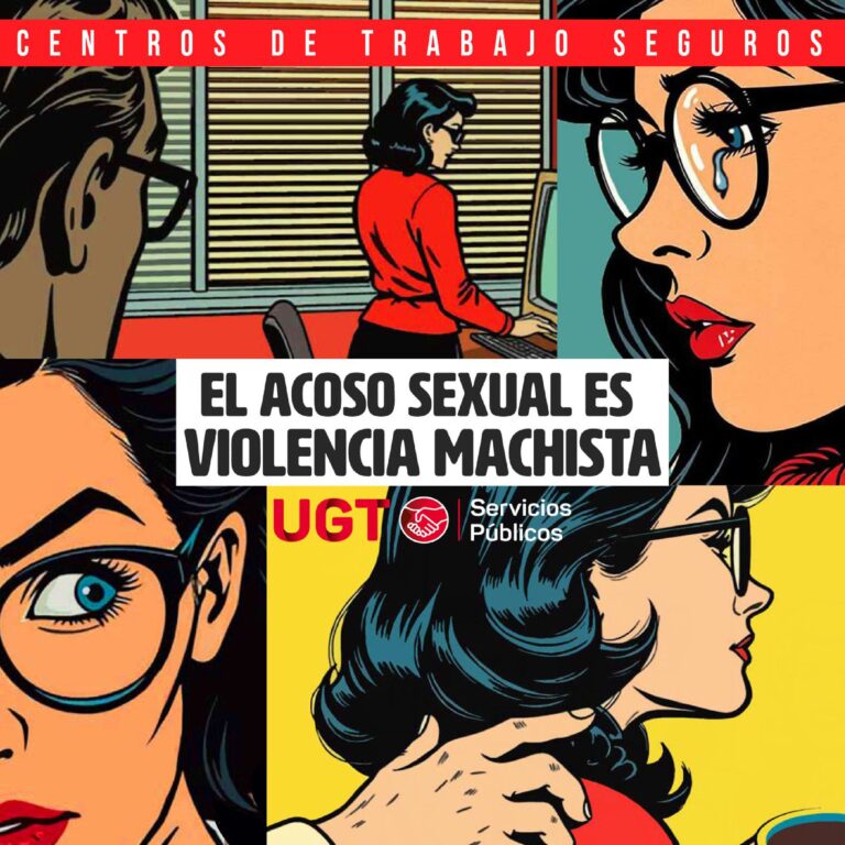 El acoso sexual es violencia machista