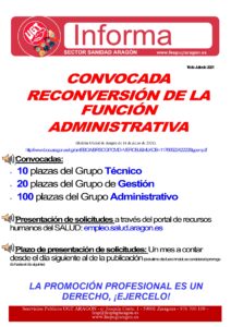 Convocatoria Reconversion Funcion Administrativa