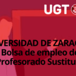 Universidad de Zaragoza:  Concurso público para bolsas de empleo para la contratación de profesorado sustituto