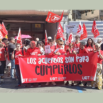 UGT se concentra ante la sede del INSS