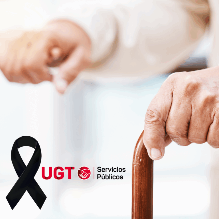 UGT Servicios Públicos lamenta el fallecimiento de una persona y los heridos de carácter leve en un incendio en una residencia de mayores en  Zaragoza
