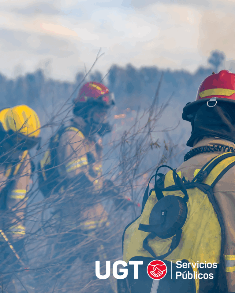 UGT iniciará los procesos jurídicos oportunos por la vulneración de derechos de las y los trabajadores de los distintos operativos de Prevención, Detección y Extinción de Incendios Forestales y de la Atención a la Contingencias en el Medio Natural y Rural