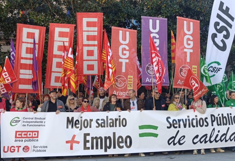 Tras las concentraciones en toda España el ministerio cede y desbloquea la negociación de la subida salarial de los empleados públicos