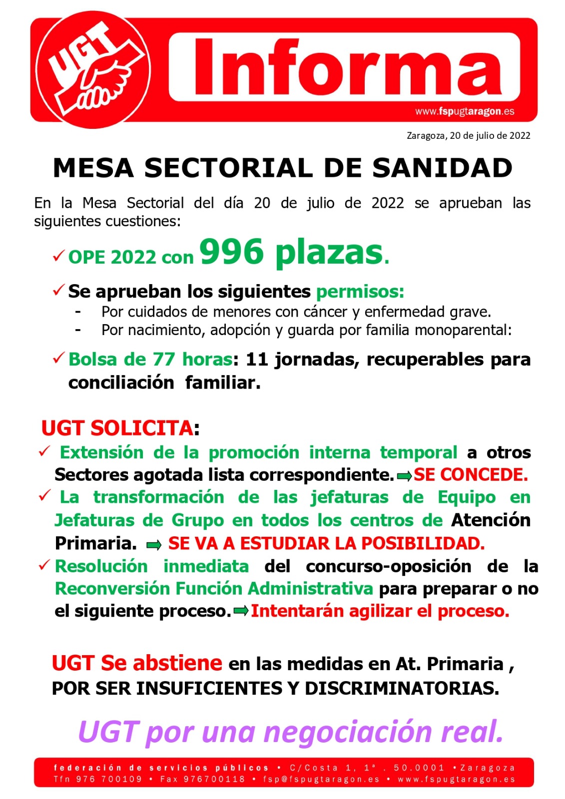 Mesa sectorial 1