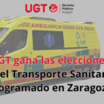 UGT gana las elecciones en el Transporte Sanitario Programado de Zaragoza