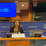 «El déficit de profesionales sanitarios», Ana Francés interviene en el Parlamento Europeo