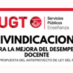 UGT SP exige al Ministerio que el anteproyecto de ley de ratios y jornada lectiva garantice mejoras reales, urgentes y con financiación suficiente para el profesorado y la calidad educativa
